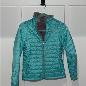 The North Face Girls Reversible  Aqua Puffer Jacket
